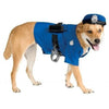 Big Dog Police Officer Pet Costume - Witty Tail