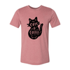 Cat And Coffee Shirt - Witty Tail