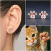 Paw Shape Earrings - 🐾🐈 - Witty Tail